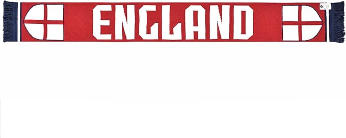 Euroscarves England Recycled Cotton Soccer Knit Scarf