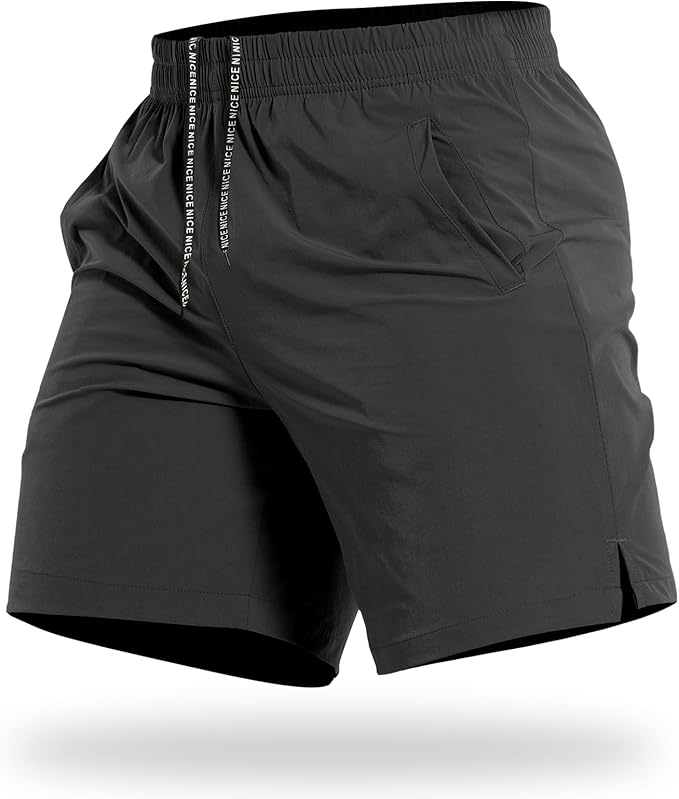 CANGHPGIN Mens Workout Athletic Shorts 7 inch / 5 inch Quick Dry Running Shorts Men Lightweight Sports Gym Shorts with Pocket