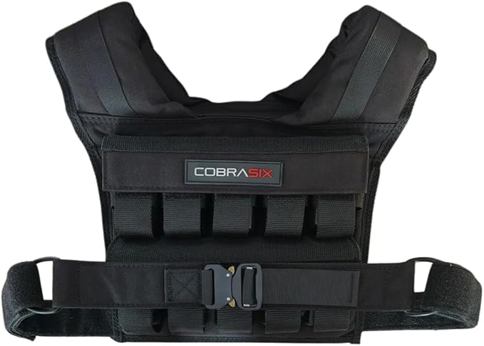 Weighted Vest for Men | Adjustable Weight Vest with Removable Iron Weights | Heavy Duty Workout Vests for Walking, Running, CrossFit, Strength Training, Rucking & Calisthenics | 35lbs & 44lbs