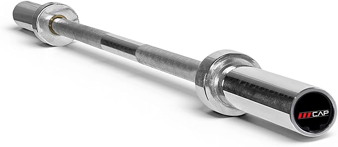 CAP Barbell 2-Inch Olympic Barbell Bars | 5 ft, 6 ft, & 7 ft | Multiple Options