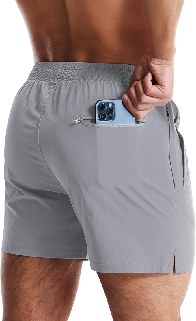 CANGHPGIN Mens Workout Athletic Shorts 7 inch / 5 inch Quick Dry Running Shorts Men Lightweight Sports Gym Shorts with Pocket