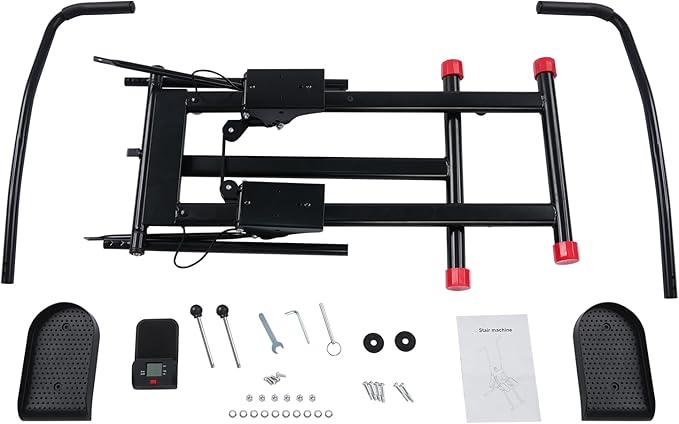 Stair Stepper, Vertical Exercise Climber for Full-Body Workout, Stair Stepper for Home Gym, 220 LBS Loading Capacity