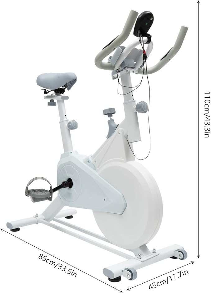 Indoor Cycling Stationary Bike, Exercise Bike, Indoor Cycling Workout Bike, Bike For Home Training, With Monitor, Phone&Tablet Holder, Adjustable Resistance System, For Home, Gym, Indoor Places