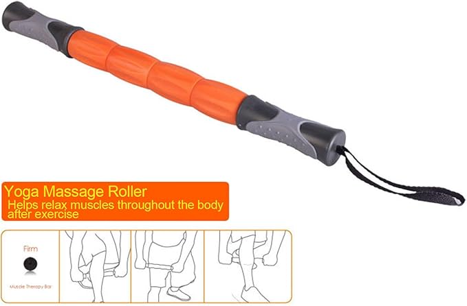 3-in-1 Soft Long Foam Roller for Physical Therapy, Deep Tissue Muscle Massage Roller, Back Roller Foam for Back Pain Relief, Myofascial Release Yoga Column Set, Portable Roller for Legs
