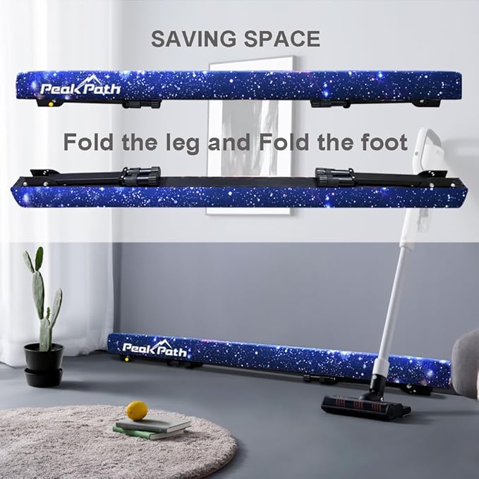 8FT Adjustable&Foldable Gymnastics Balance Beam,Home Gym Equipment,Easy Assembling and Storage,No Tool Require,for Kids Children Girls Training