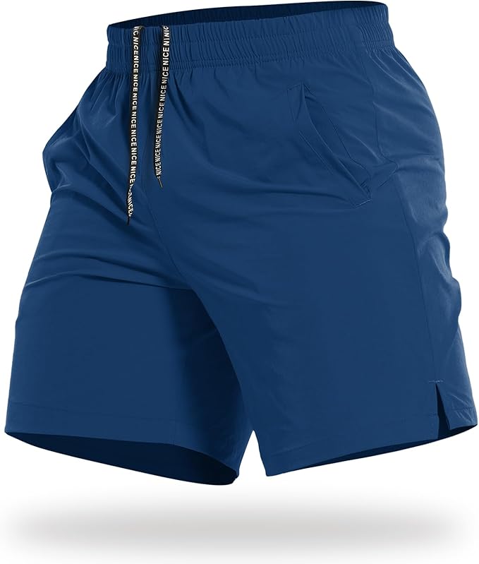 CANGHPGIN Mens Workout Athletic Shorts 7 inch / 5 inch Quick Dry Running Shorts Men Lightweight Sports Gym Shorts with Pocket