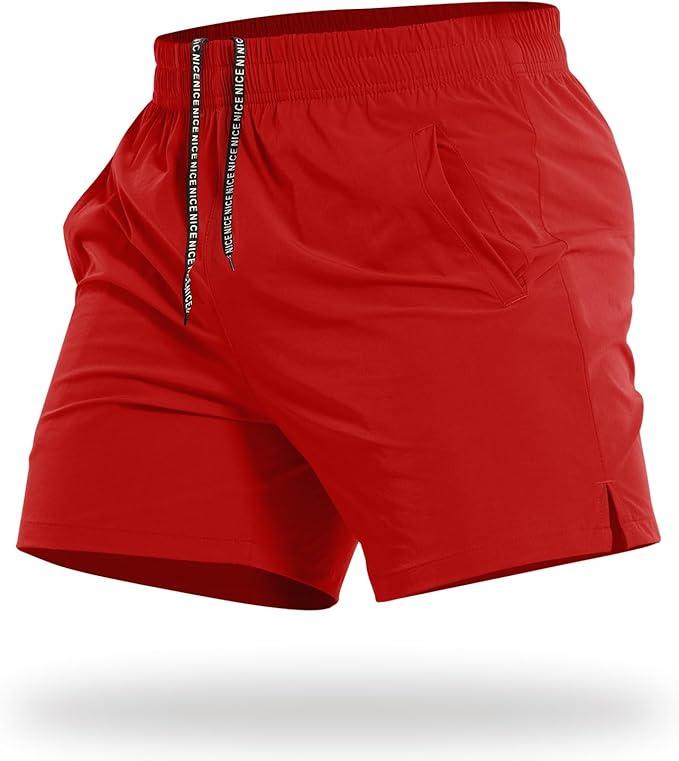 CANGHPGIN Mens Workout Athletic Shorts 7 inch / 5 inch Quick Dry Running Shorts Men Lightweight Sports Gym Shorts with Pocket