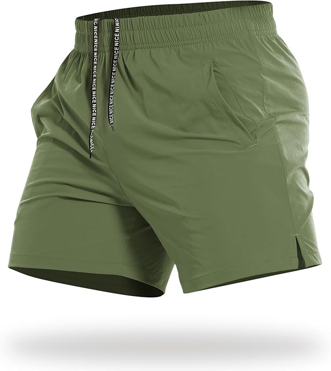 CANGHPGIN Mens Workout Athletic Shorts 7 inch / 5 inch Quick Dry Running Shorts Men Lightweight Sports Gym Shorts with Pocket