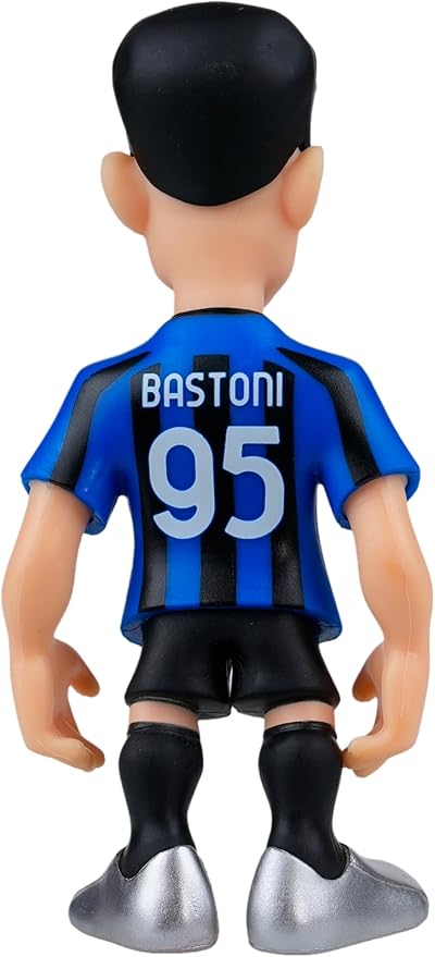 MINIX COLLECTIBLE FIGURINES Inter Milan Alessandro Bastoni 12cm Collectible Figurine – Official Licensed Serie A Soccer Mini Figure – Football Gift for Fans & Collectors