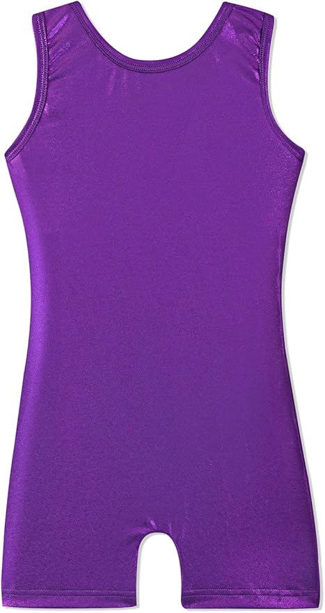 HOZIY Gymnastics Leotards for Girls with Shorts Toddlers Biketards Rainbow Unicorn Dinosaur Mermaid Leopard Flower Galaxy