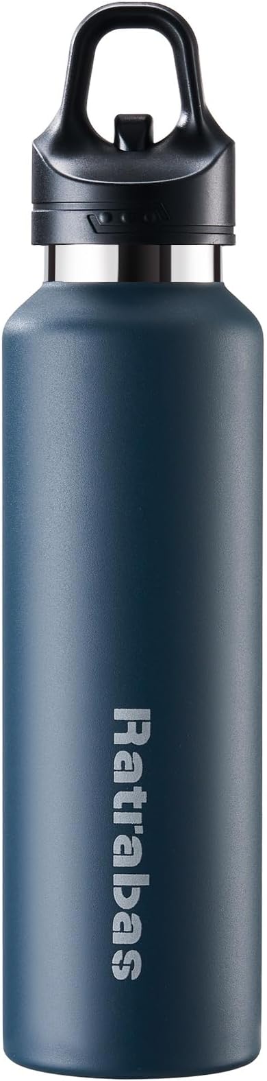 Insulated Water Bottle 21 OZ, Insulated Tumbler with One-Touch Open, Travel Water Bottle with Leak-Proof Design, Sports Water Bottle for Women & Men (Blue)