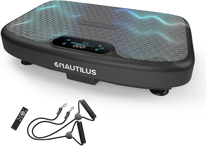 Nautilus Vibratone Pro Vibration Plate Full Body Fitness and Exercise Platform - Muscle Strength, Circulation