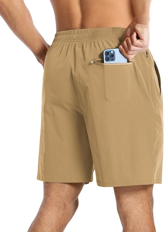 CANGHPGIN Mens Workout Athletic Shorts 7 inch / 5 inch Quick Dry Running Shorts Men Lightweight Sports Gym Shorts with Pocket