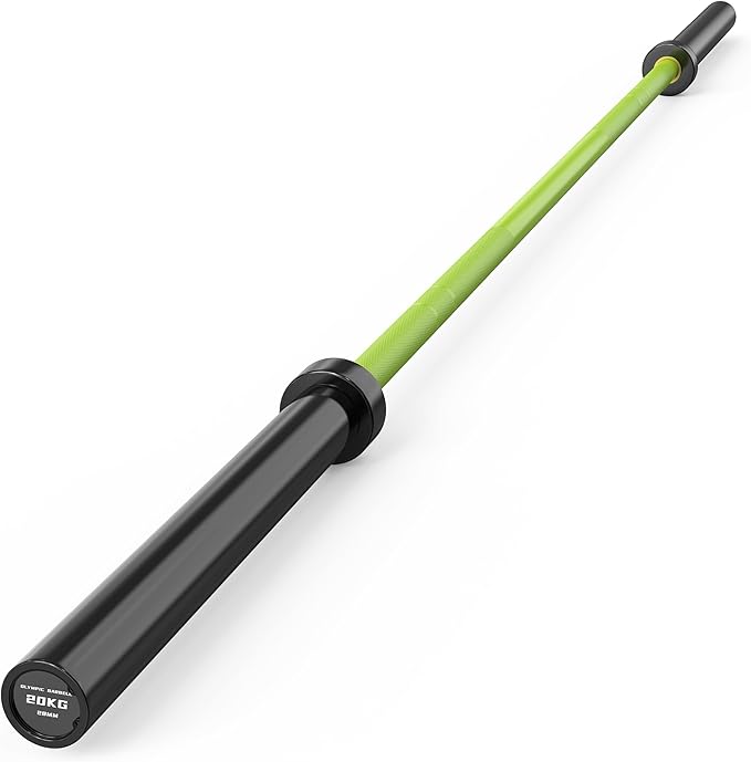 Olympic Barbell, 45lb/35lb 2-inch Weight Bar for Bench Press, 7ft/6.5ft Olympic Bar, 1000 lb/1500 lb High-Capacity, Hard Chrome, Knurled Grip, Strength Training Deadlift Weightlifting Squat