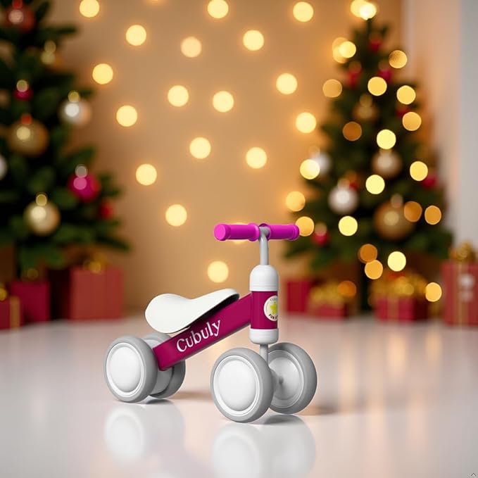 Baby Balance Bike for 1-3 Year – First Birthday Boy Girl Gifts 12-36 Month Mini Bike|Colorful Lighting Wheels|Ride on Toys |Toddler Balance Bike 1-3 Indoor/Outdoor Bike