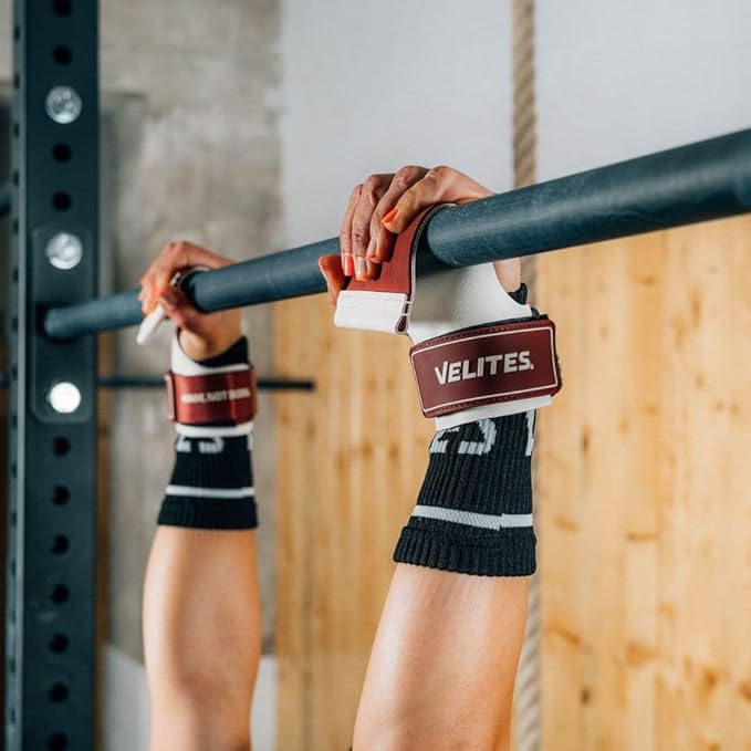 Velites I Quad Ultra Magnesium Free Grips I for Cross Training or Gymnastics Athletes I Improve Your Results and Achieve Your Goals I Discover Our Sizes and Colors (White, XL)