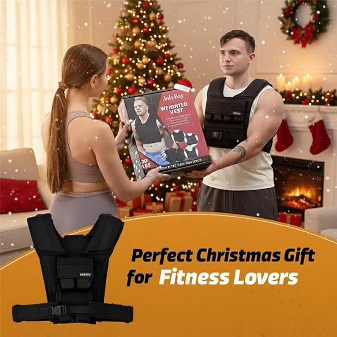 Adjustable Weighted Vest for Men and Women with Removable Weights, Weighted Vests for Posture, 20lbs | 35lbs Durable Body Weight Vest for Walking, Running, Cardio, CrossFit, Strength, and Workout