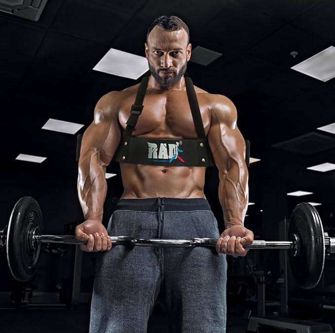 RAD Arm Blaster for Biceps & Triceps - Build Powerful Arms with Bicep Blaster Curl Support Isolator - Bicep Curl Machine