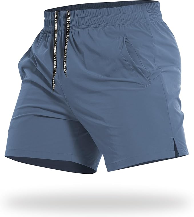 CANGHPGIN Mens Workout Athletic Shorts 7 inch / 5 inch Quick Dry Running Shorts Men Lightweight Sports Gym Shorts with Pocket