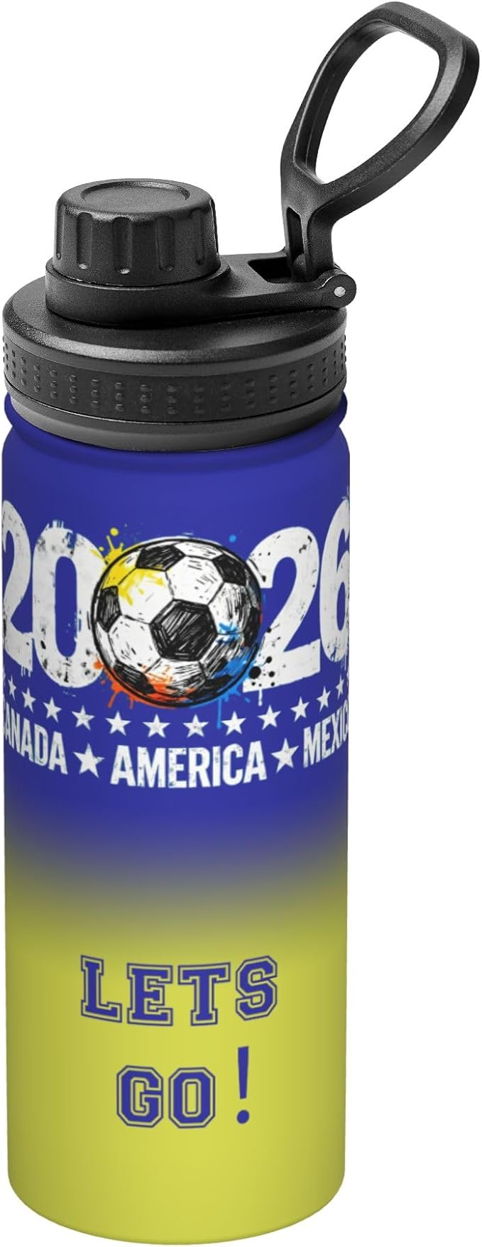 2026 new World Cup sports water bottle - 18oz Water Bottle Designed for Everyday - Sports Games, Bike Rides, Work (Style 3)