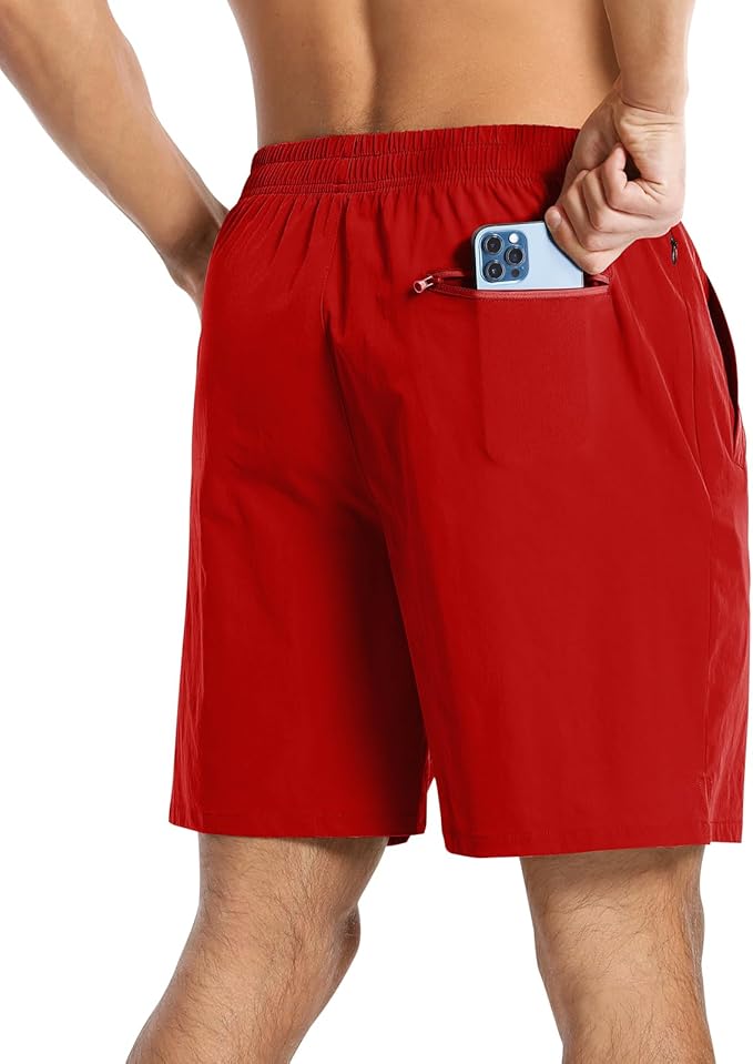 CANGHPGIN Mens Workout Athletic Shorts 7 inch / 5 inch Quick Dry Running Shorts Men Lightweight Sports Gym Shorts with Pocket