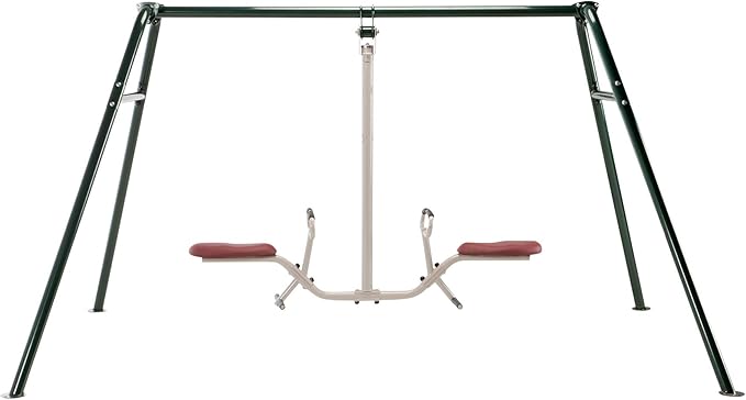 Gym Dandy Indoor & Outdoor Playground Equipment Teeter Totters, 360 Spinning Seesaw, Swing Set for Children Exercises Age 3-12