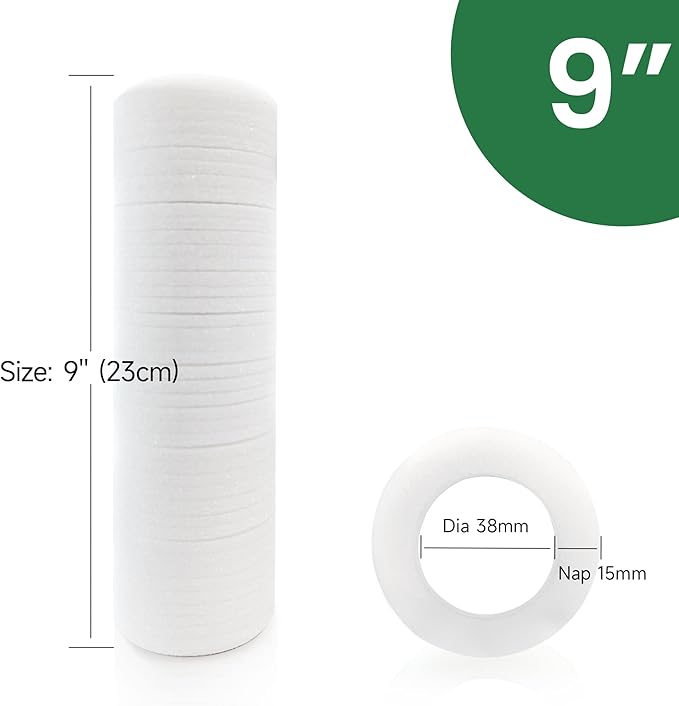 VOOMEY Foam Paint Roller Cover,9 inch Foam Paint Roller,Pack of 3,High Absorption Foam Paint Roller 9 Inch,Paint Roller for Painting Walls,Cabinet,Ceilings,House.