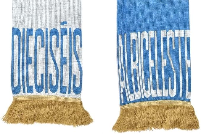Euroscarves Argentina Soccer Knit Scarf (Campeones de América 2024)
