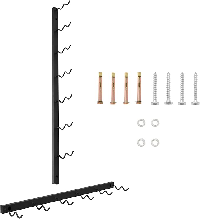 LAT Pulldown Storage,LAT Bar Organizer,LAT Pulldown Attachments.Attachment Storage Rack for Mag Grip - Home Gym Fitness Heavy Duty A-Frame Stand and Gym Wall Storage.
