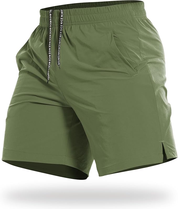 CANGHPGIN Mens Workout Athletic Shorts 7 inch / 5 inch Quick Dry Running Shorts Men Lightweight Sports Gym Shorts with Pocket