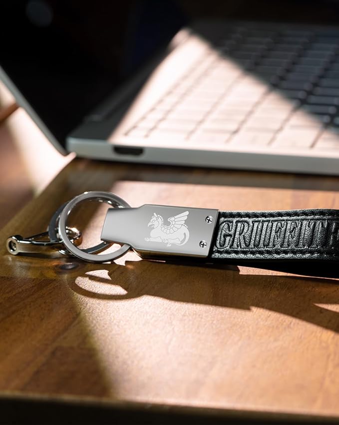 Handmade Leather Keychain for Men, Key Chains for Car Keys, Quick Release, 100% Italian Premium Leather