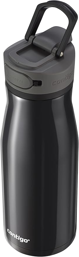 Contigo AUTOSEAL Water Bottle, 32oz | Licorice | For Outdoor Activities | Pack of 4
