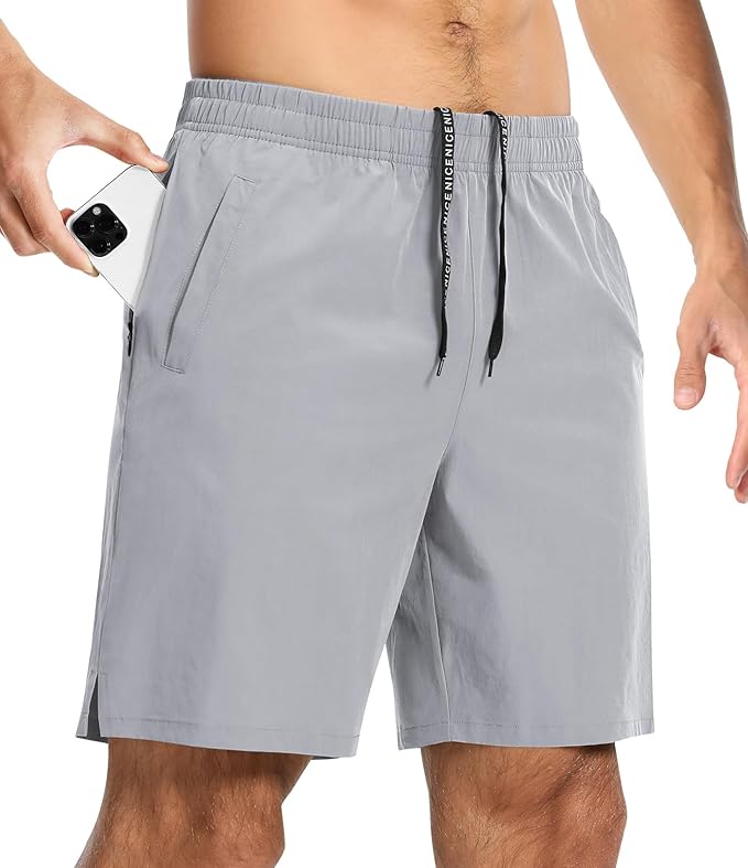 CANGHPGIN Mens Workout Athletic Shorts 7 inch / 5 inch Quick Dry Running Shorts Men Lightweight Sports Gym Shorts with Pocket