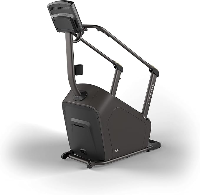 Matrix Fitness C50 Climbmill with XR | 8.5" LCD | High Calorie Burn, Low Impact Workout, Cardio Endurance | Low Ceilings Design, Powerful Exact Force Induction Brake, Industry Leading Safety