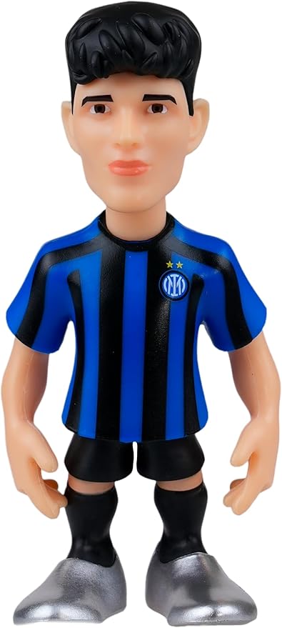 MINIX COLLECTIBLE FIGURINES Inter Milan Alessandro Bastoni 12cm Collectible Figurine – Official Licensed Serie A Soccer Mini Figure – Football Gift for Fans & Collectors