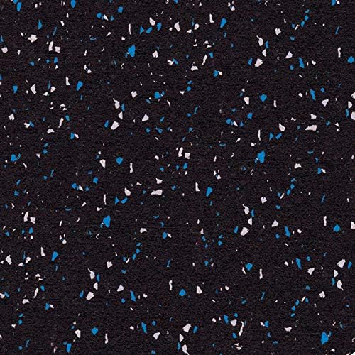 American Floor Mats Ultimate Stand-Alone Gym Mats 10% Blue-Grey 3' x 4' - 1/2" Thick