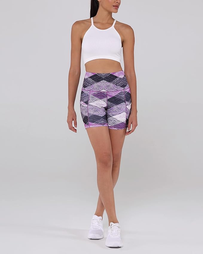 ODODOS Women's Tummy Control Biker Shorts 2.0 with Pockets High Waist Athletic Workout Yoga Shorts-3.5''/ 5"/ 8" / 10" Inseam