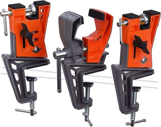 RaceWax Digital Elite Ski Wax Tuning Kit + All Metal World Cup Ski Vise - (ZS-7960)