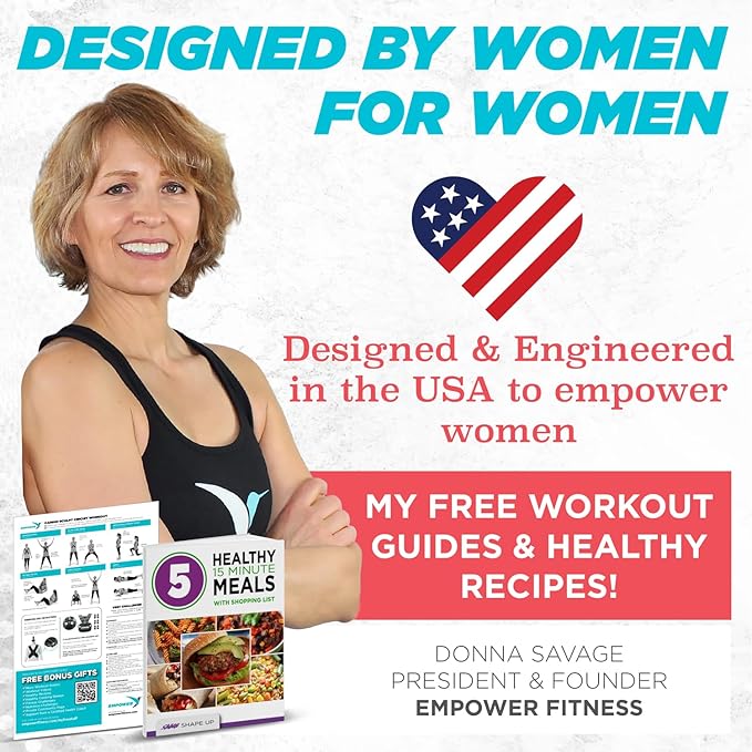 Empower Weighted Walking Vest for Women with Reflective Strips – Fixed 8lbs, Adjustable 4-10lbs (4 in1) or Adjustable10-16lbs (4 in 1), Strengthen Muscles, Boost Bone Health, and Burn More Calories for Workout
