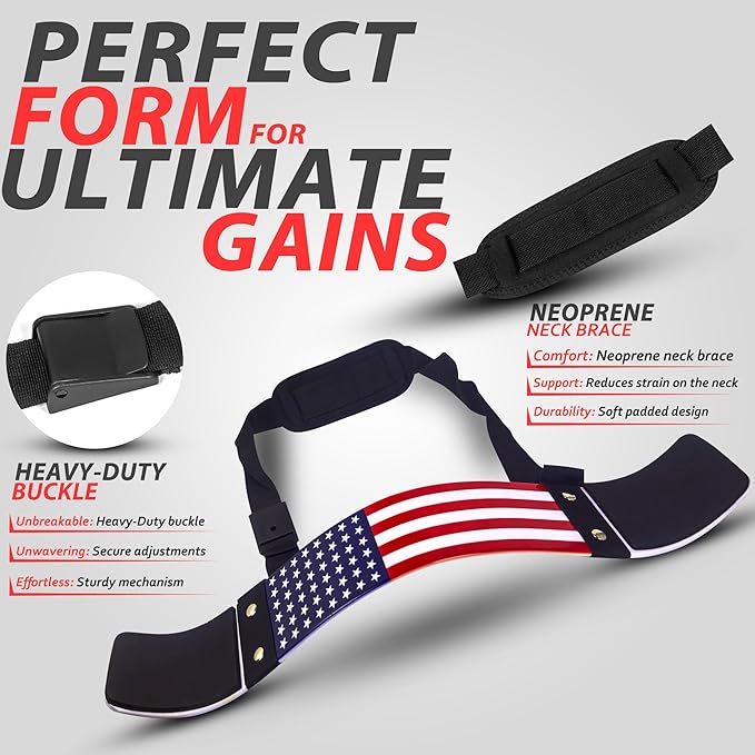 RAD Arm Blaster for Biceps & Triceps - Build Powerful Arms with Bicep Blaster Curl Support Isolator - Bicep Curl Machine