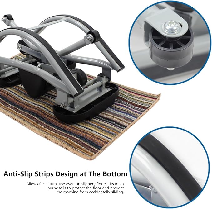 Lateral Rocking Fitness Steppers, Rocking Stepper Side to Side with Digital Display, Low-Impact Exercise Machine for Legs Glutes Core, Compact Portable Step Rocker for Home Dorm Gym