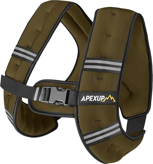 APEXUP Weighted Vest Men Women, Weight Vest for Women Workout Equipment for Strength Training Running