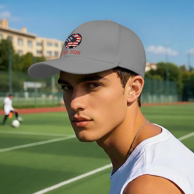 2026 Soccer World Cup Hat - Adjustable Baseball Cap,World Cup Merchandise Gifts Accessories Decorations