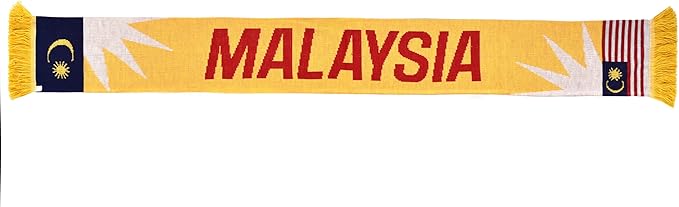 Euroscarves Malaysia Soccer Knit Scarf