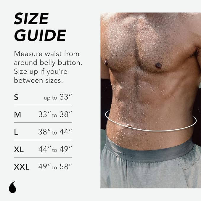 Sports Research Sweet Sweat Waist Trimmer (Core Series) - Premium Sweat Enhancing Fitness Band for Women & Men