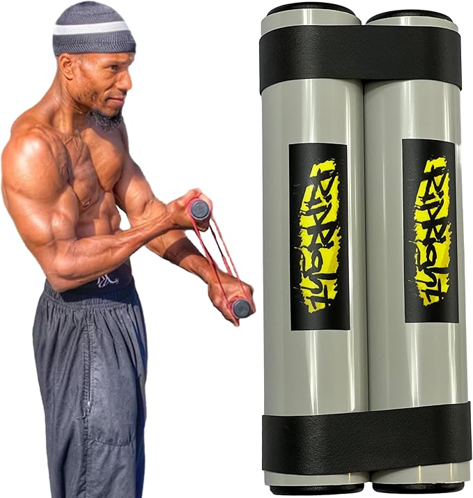 RipStick, Workout Equipment for Joint Rehab, Shoulder and Resistance Training, Muscle Building and Core Workout Equipment with 6 Adjustable Resistance Bands
