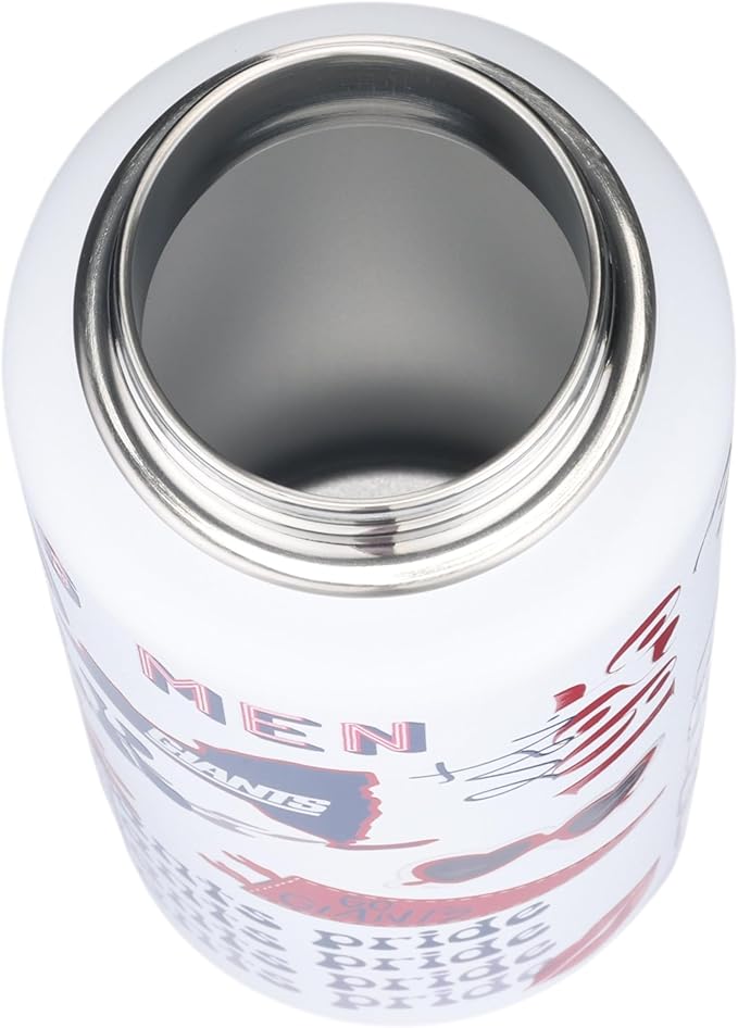 The Memory Company Officially Licensed NFL 34oz Water Bottle - Premium Stainless Steel Double-Wall Insulated, Leakproof Design