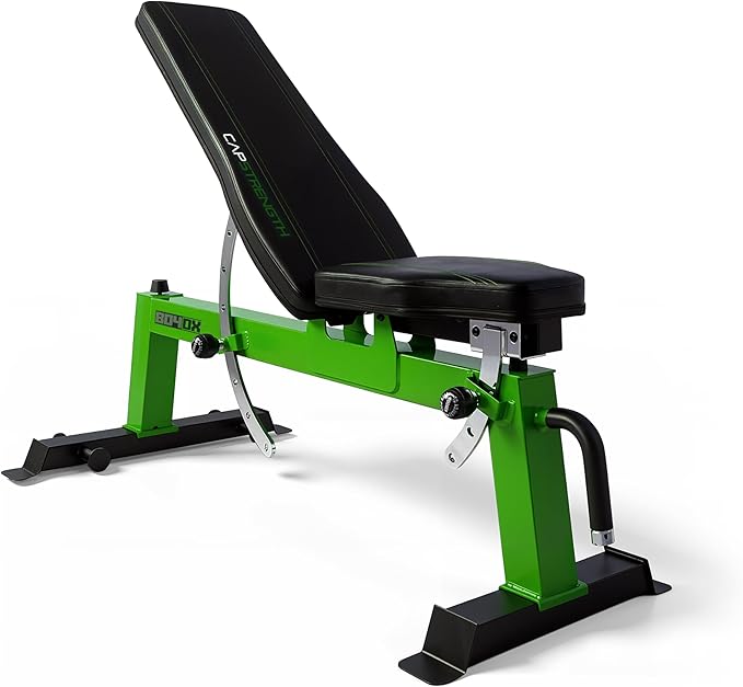Cap Barbell Deluxe Utility Weight Bench Color Series