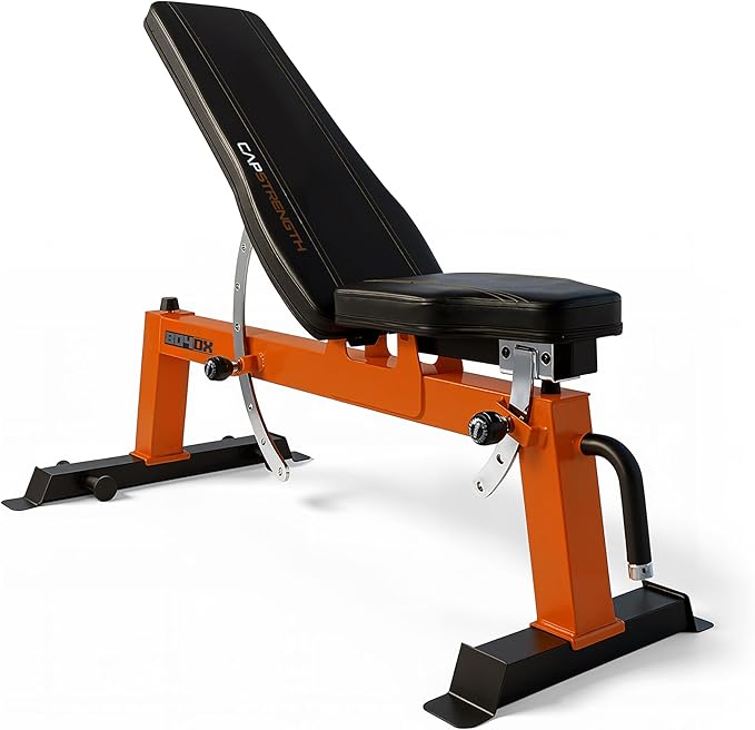 Cap Barbell Deluxe Utility Weight Bench Color Series