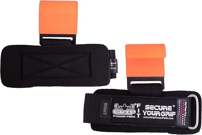 Premium Weight Lifting Hooks & Straps for Pull Ups & Deadlifts - Padded, Heavy Duty, Power Lifting Grips for Men & Women